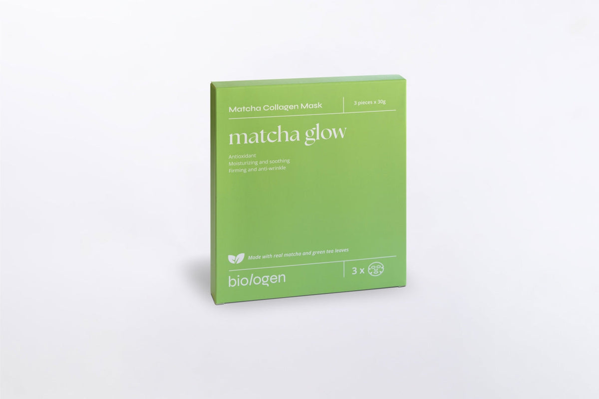 Matcha Glow, Колагенова маска с матча