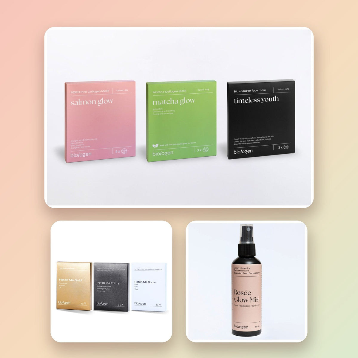 Пълният ритуал, 6 пакета + Roseé Glow Mist подарък